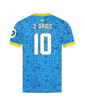 Wolves Jhon Arias #10 Maglia Gara Terza Repliche 2025-26 Maniche Corte